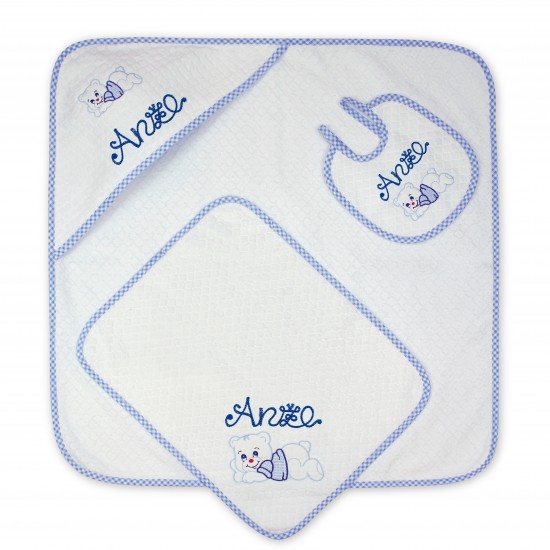 Set Triangel svetlo modra